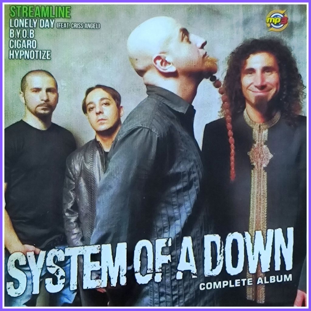 Kaset MP3 Audio 170 Lagu Barat Soad - Slipknot - Avenged Sevenfold Album Pilihan Terpopuler