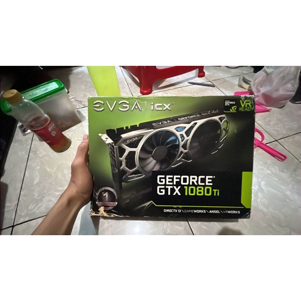 GTX 1080Ti 11GB Gddr5x EVGA Fullset