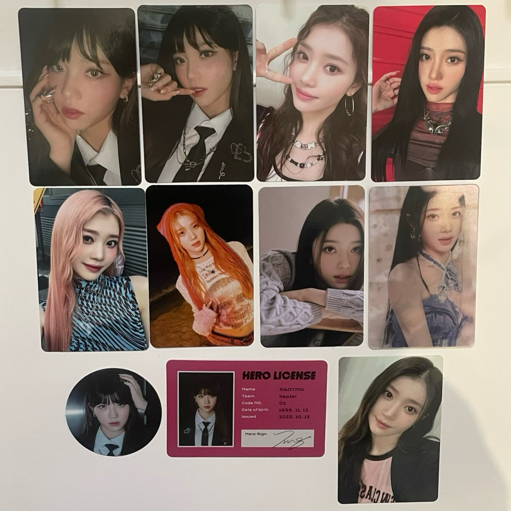 KEP1ER Official Photocard Album SHEN XIAOTING | Kep1er Photocard Album Trouble Shooter | Kep1going O