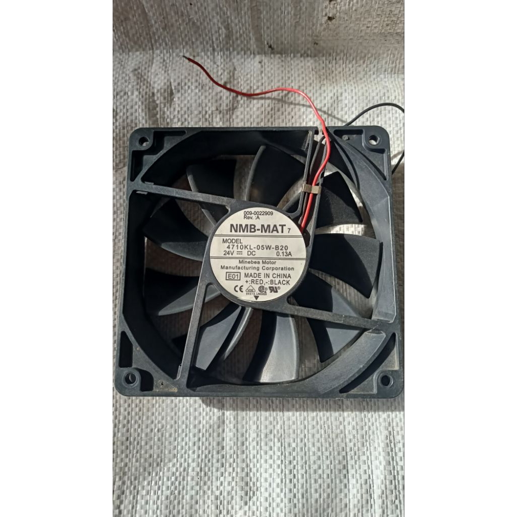 kipas fan kotak 24V 12x 12cm high speed
