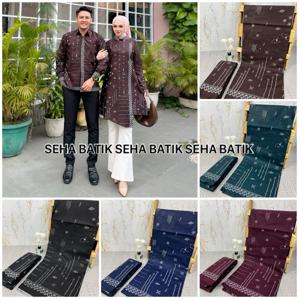 ADELIA / KAIN BATIK MODERN / BATIK GURU / BATIK KANTOR / BATIK DOSEN / BATIK COUPLE