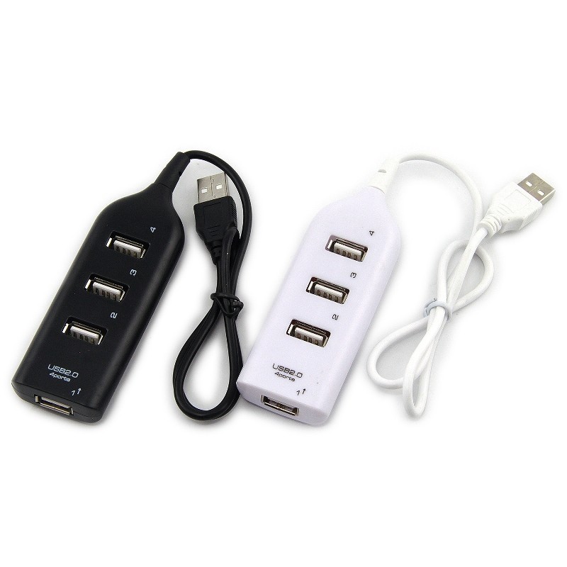 USB HUB 4PORT 4USB / PORT USB / CABLE 1M / KABEL PORT USB SAMBUNGAN KABEL USB FLASHDISK (150GR)
