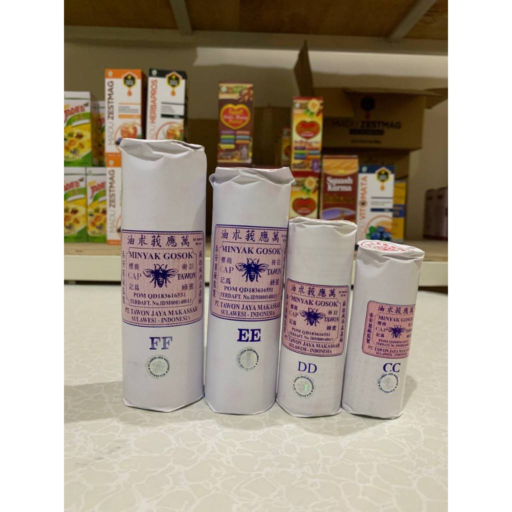 Minyak Tawon Asli Makassar, Minyak Gosok Cap Tawon Original