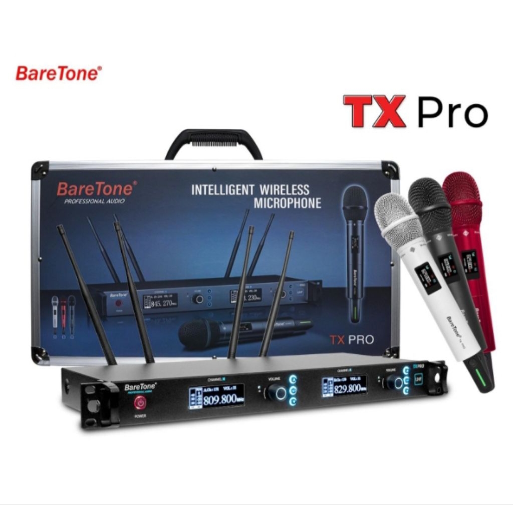 Mic wireles BareTone TX PRO / TXPRO Handheld Microphone wireless Original Garansi resmi 1 Tahun