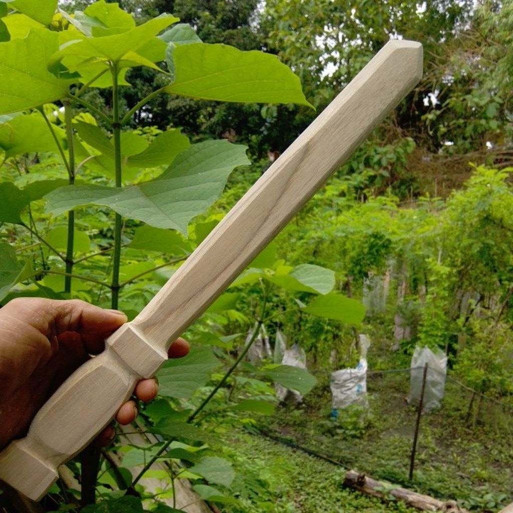 PEDANG PENDEK 45 CM-PEDANG KAYU-PEDANG MAINAN