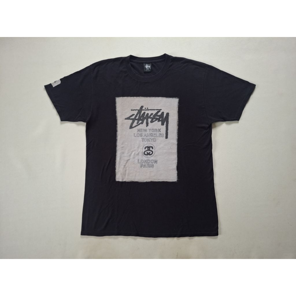 TSHIRT KAOS STUSSY WORLD TOUR ORIGINAL 100%