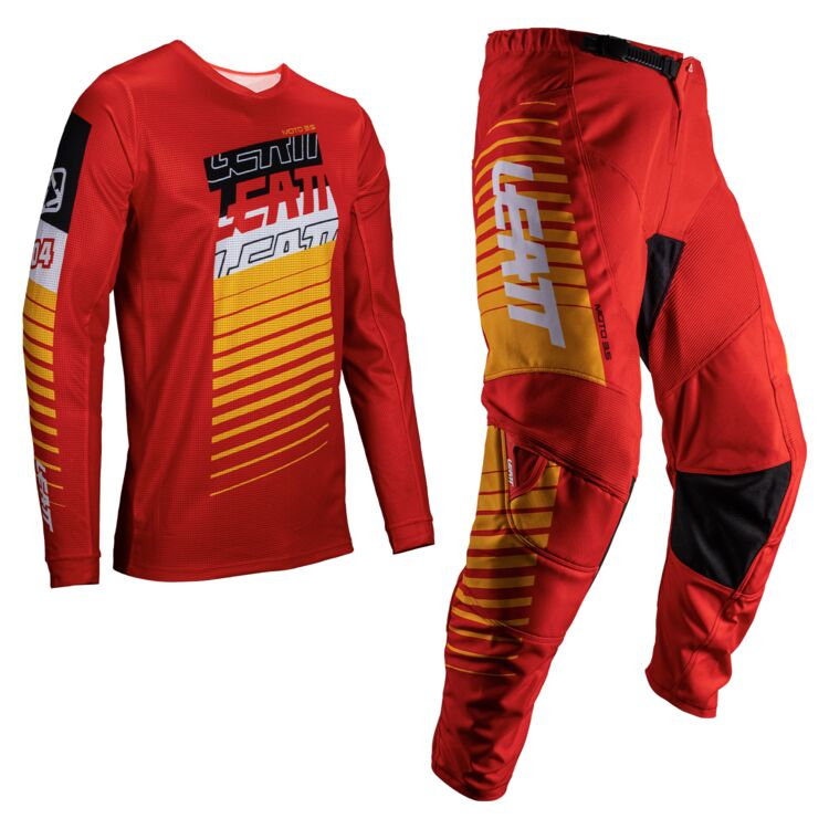 LEATT Original Jersey Set 3.5 Ride Kit [Red]
