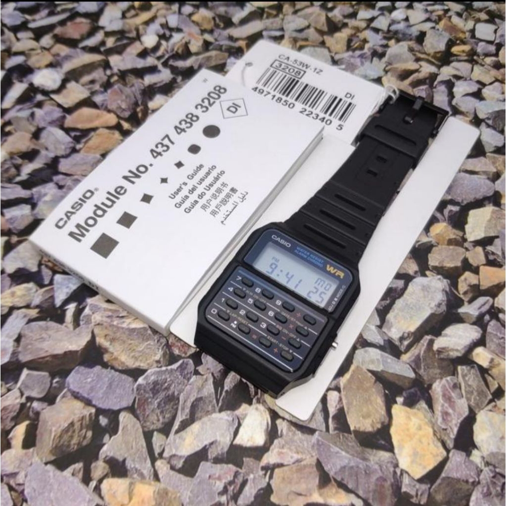 Casio Jam Tangan Digital Calculator Jam Tangan Pria Original