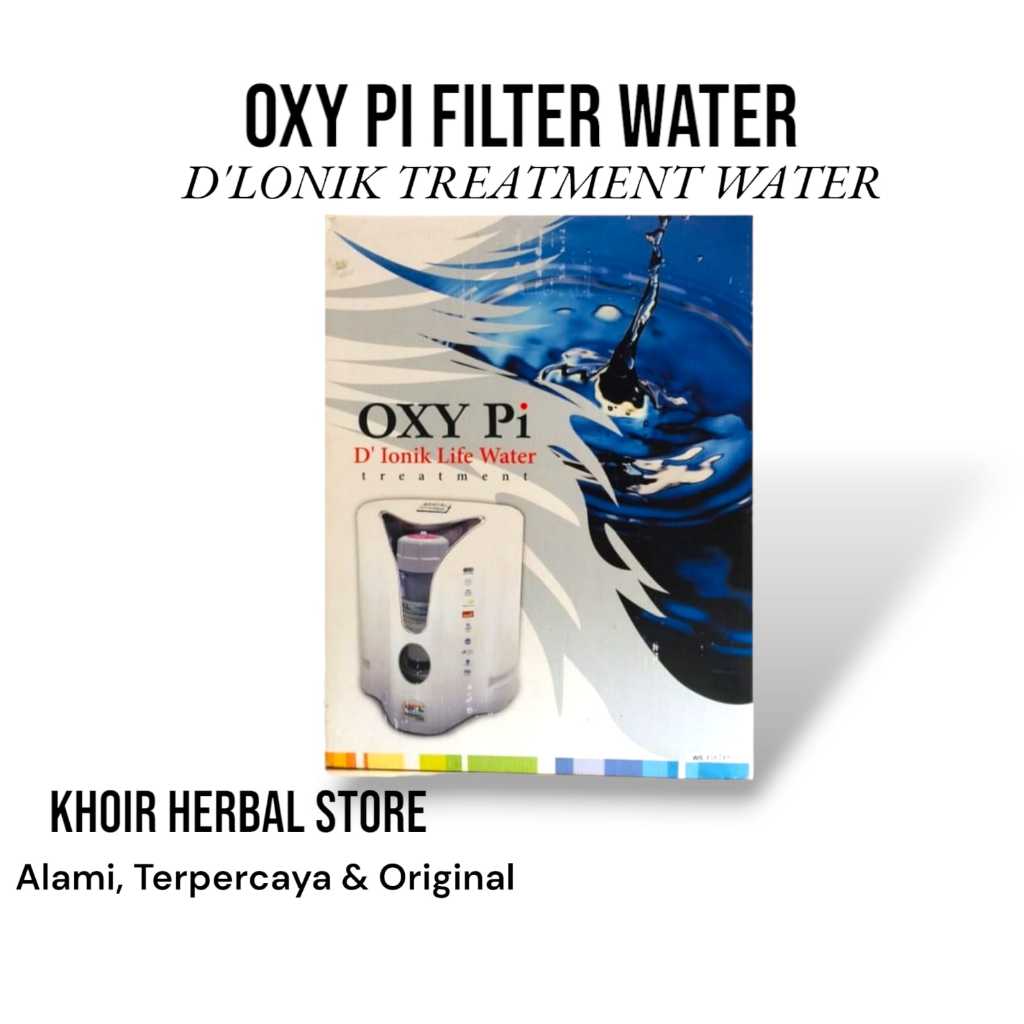 OXY PI FILTER WATER - D'LONK TREATMENT WATER - FILTER AIR MINUM BENING, BERSIH & ANTI BAKTERI - 1 DU