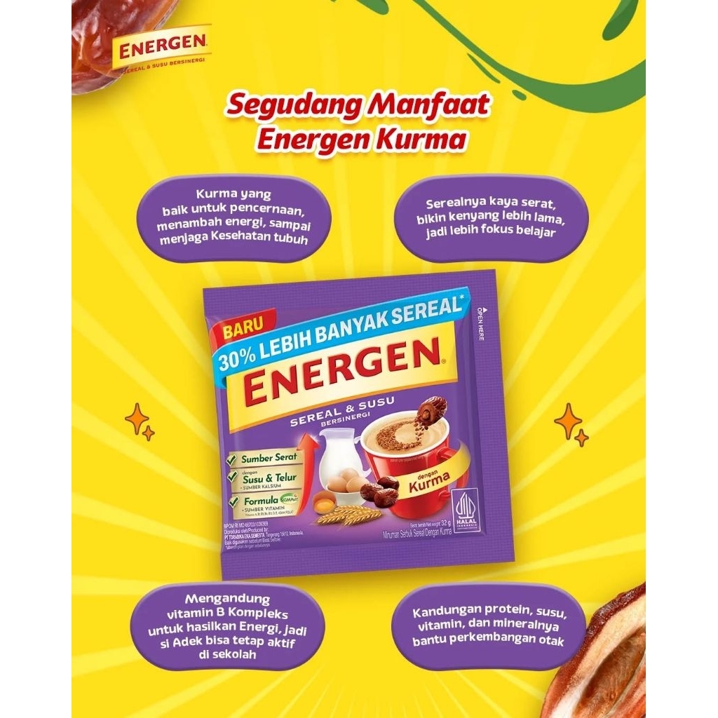 Energen Kurma Per Renceng