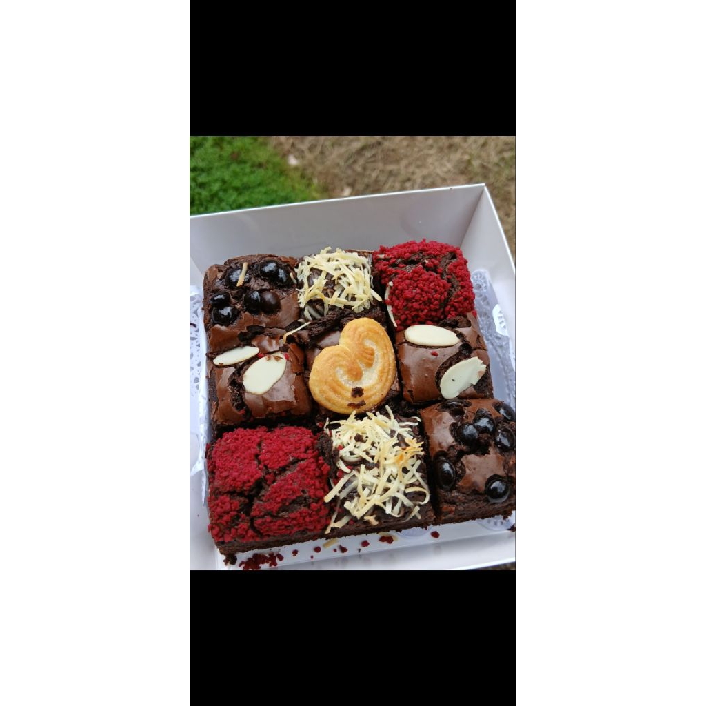 fudgy brownies 10x10