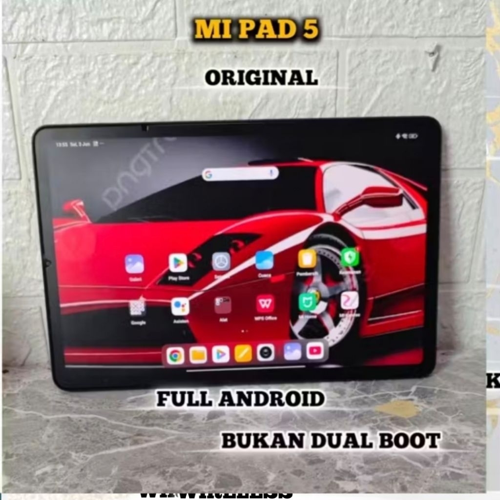 XIAOMI MI PAD 5 6/256GB SECOND FULLSET ORIGINAL