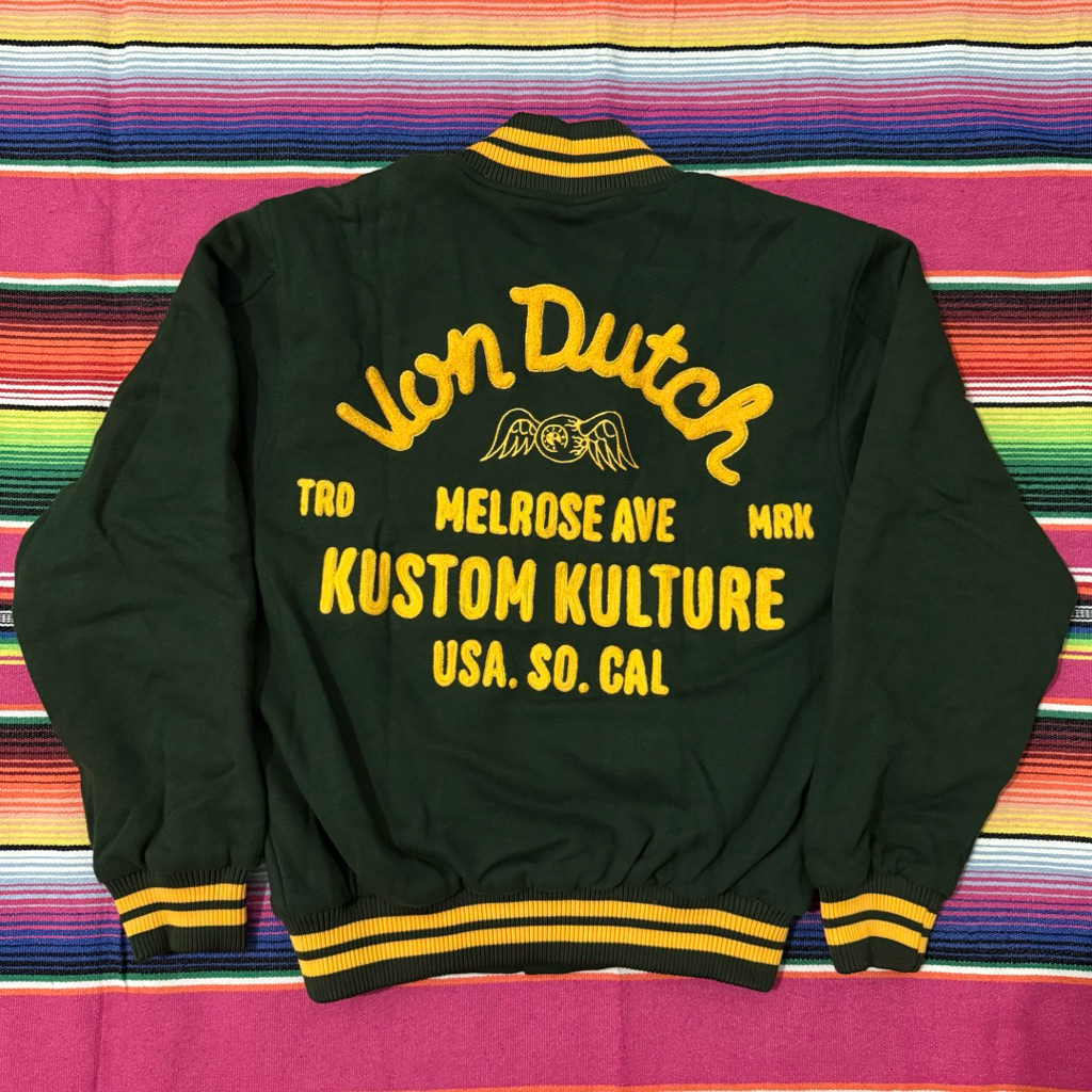 JAKET VARSITY BOMBER - VONDUTCH - ORIGINAL S M L XL