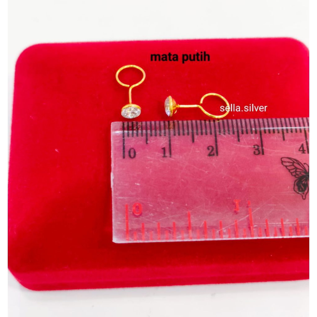 GIWANG TOGE BAYI/ANAK PERAK 925 LAPIS MAS