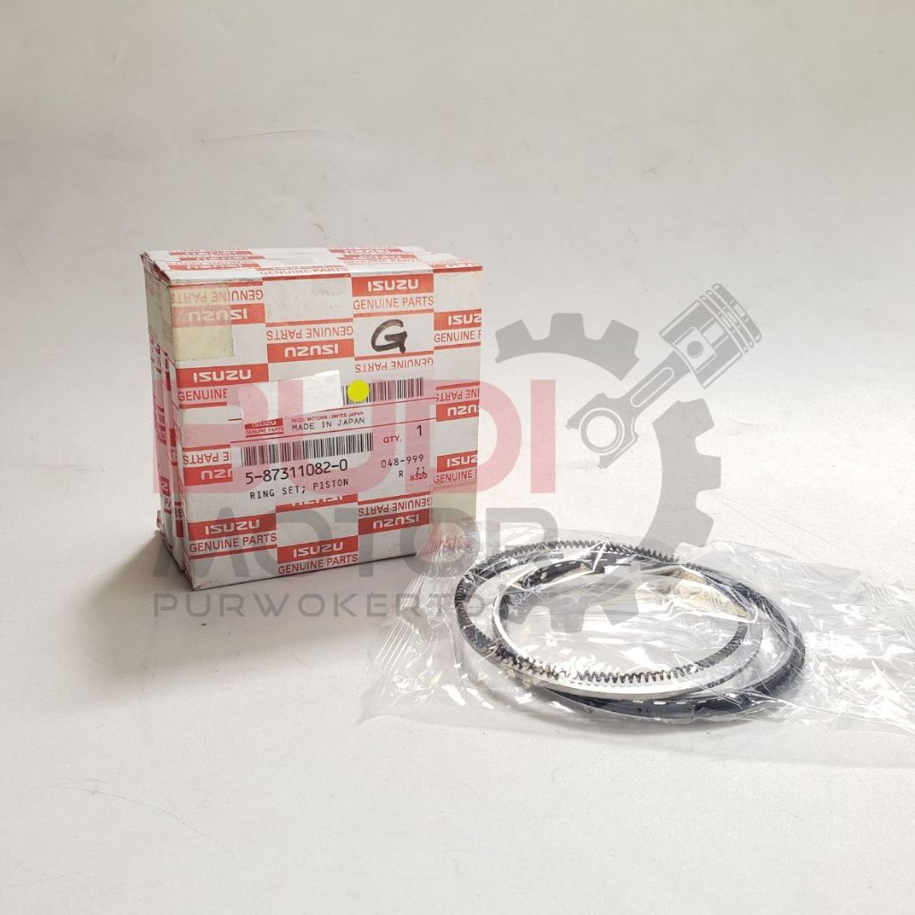 RING SEKER NKR55 PTR25 ELF NHR55 NLR55 ASLI ORIGINAL ISUZU PHANTER 2.5 55 NHR NKR NLR LINER SET PIST