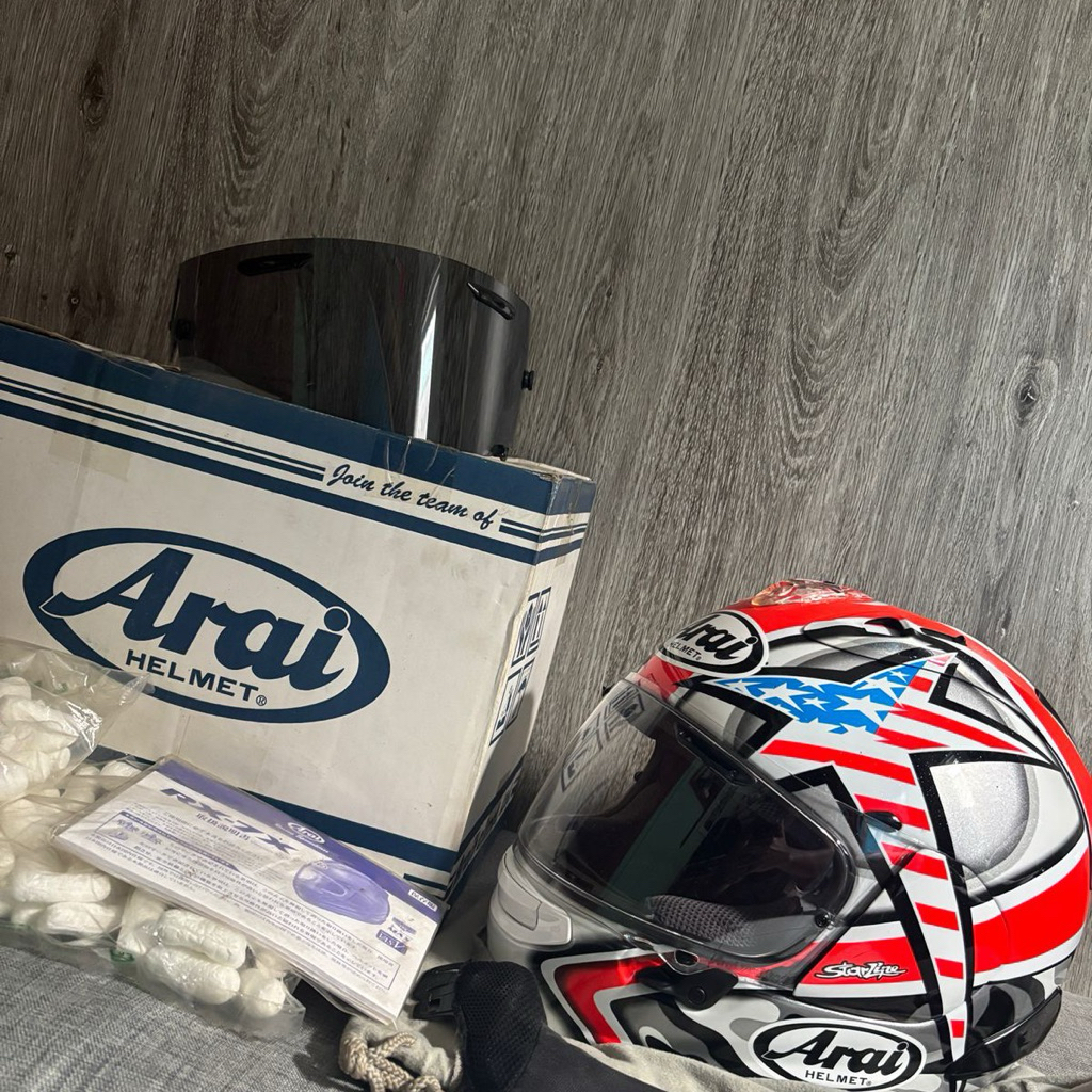Arai RX7X Laguna Seca
