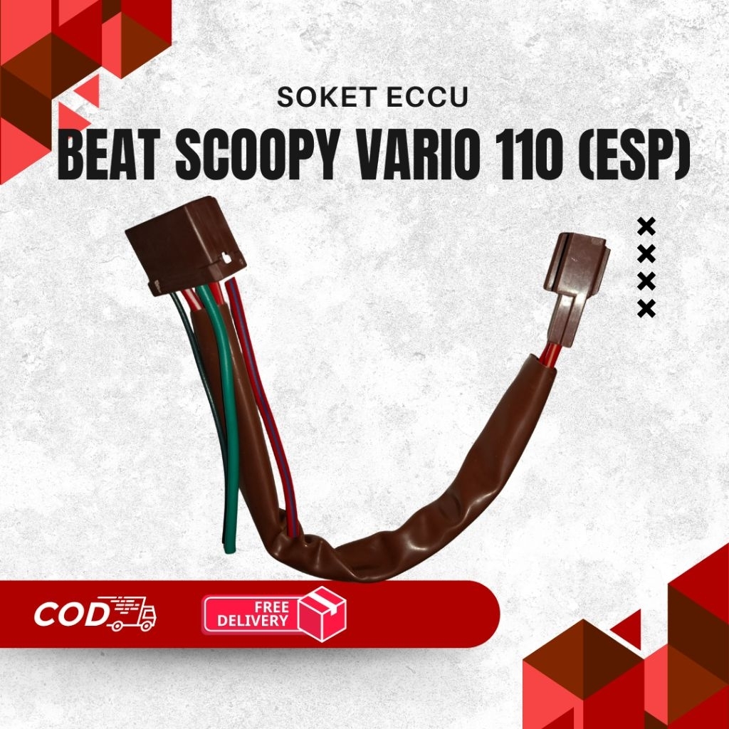 Socket soket ECU/ECM Beat Esp Scoopy Esp Vario 110 Esp