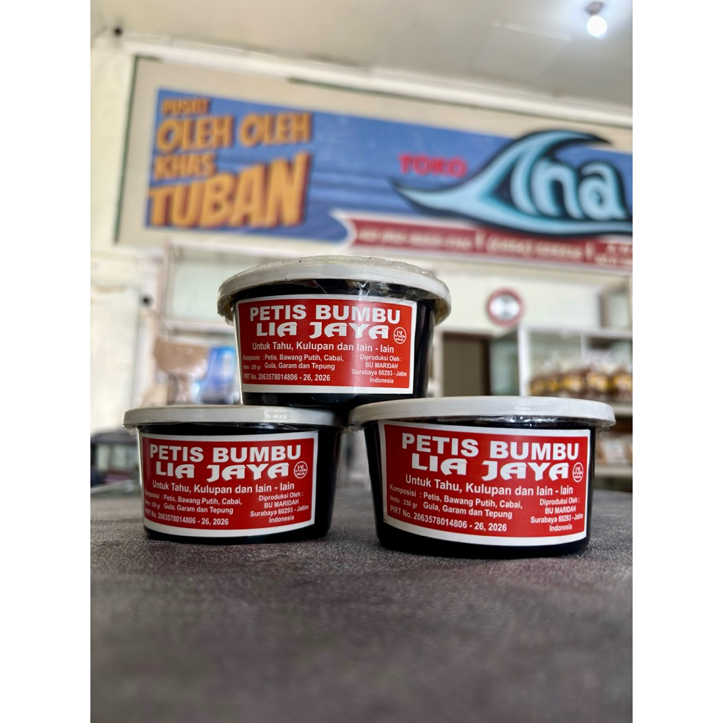 PETIS BUMBU LIA JAYA | Petis Bumbu Siap Saji 250 gr | Bisa langsung dikonsumsi