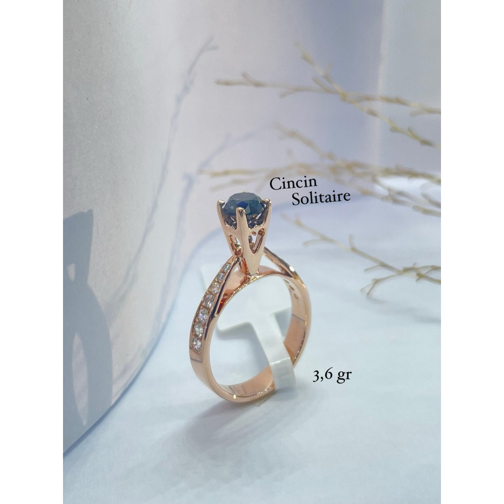 Cincin emas kadar 750% / 17,18,22k