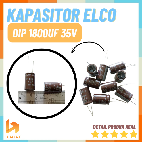 1800uf 35v 1800 uf 35v elco elko electrolytic capasitor kapasitor