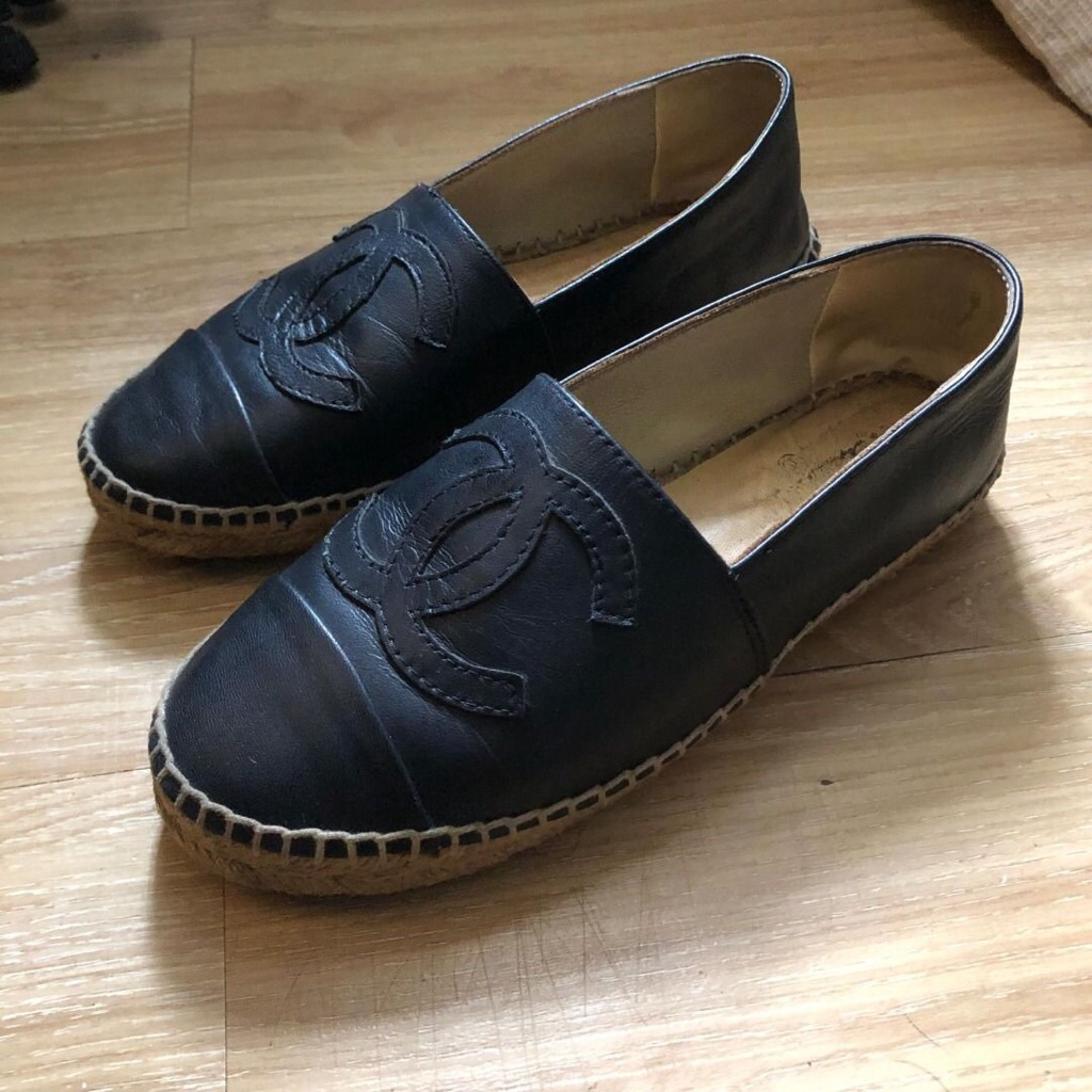 Chanel Espadrilles Size 35 preloved espa kondisi as is