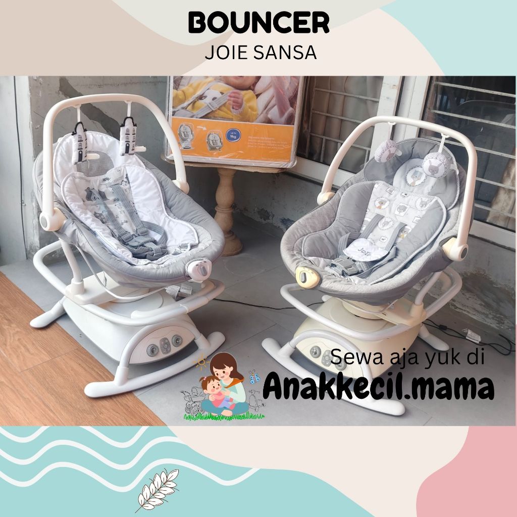 Bouncer Joie Swing Meet Sansa 2in1 Elektrik Otomatis / Joie Sansa