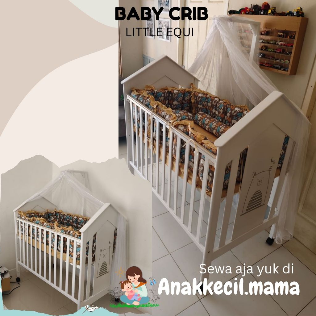 SEWA BABY BOX KAYU LITTLE EQUI / SEWA BABY BOX KAYU / SEWA LITTLE EQUI