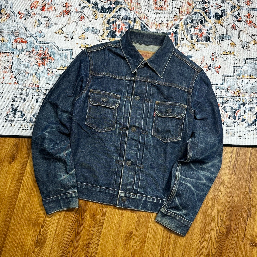 LEVIS TYPE 2 TRUCKER JEANS SECOND