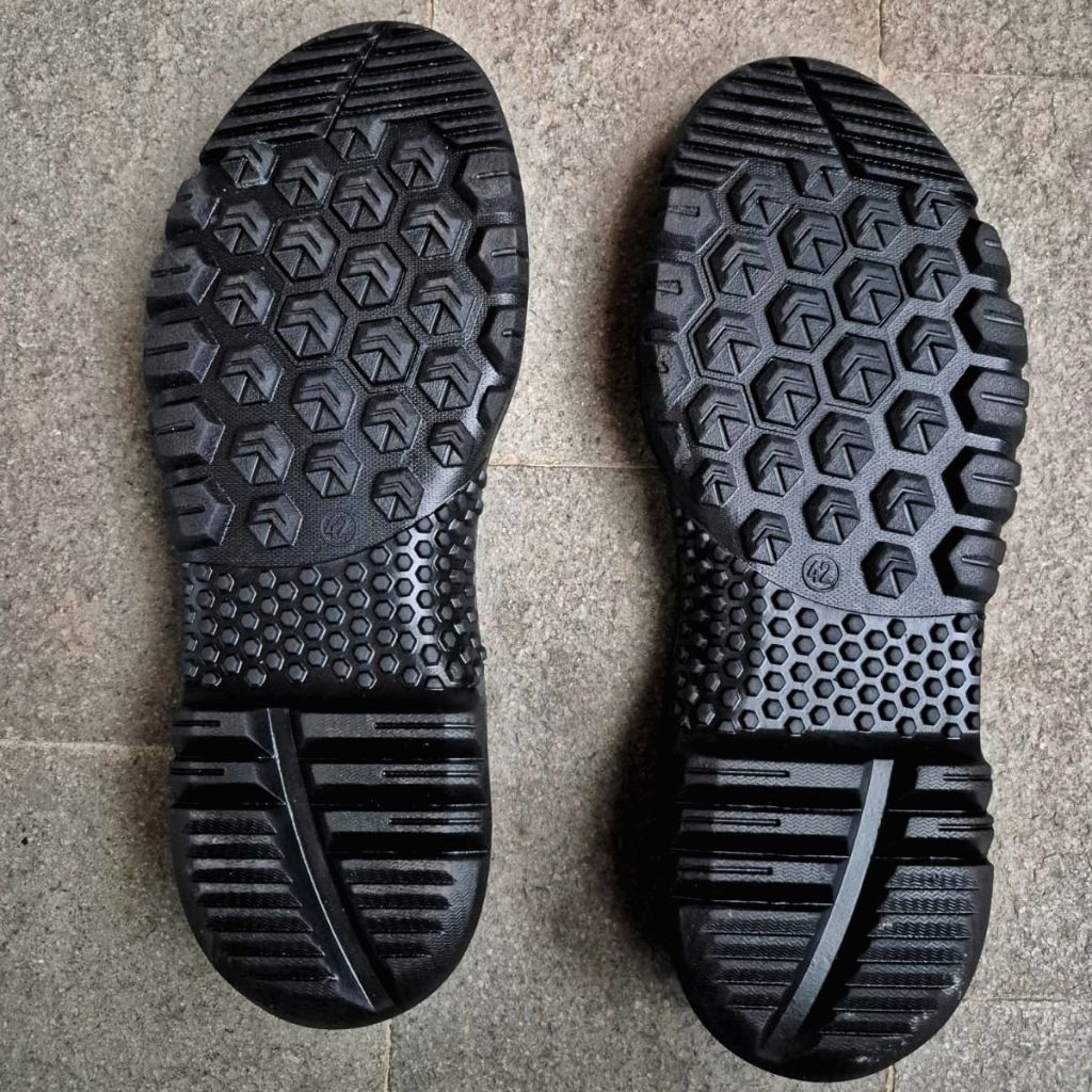 alas sepatu pdl karet mentah outsoll sepatu pdl safety tracking delta hiking sepatu gunung