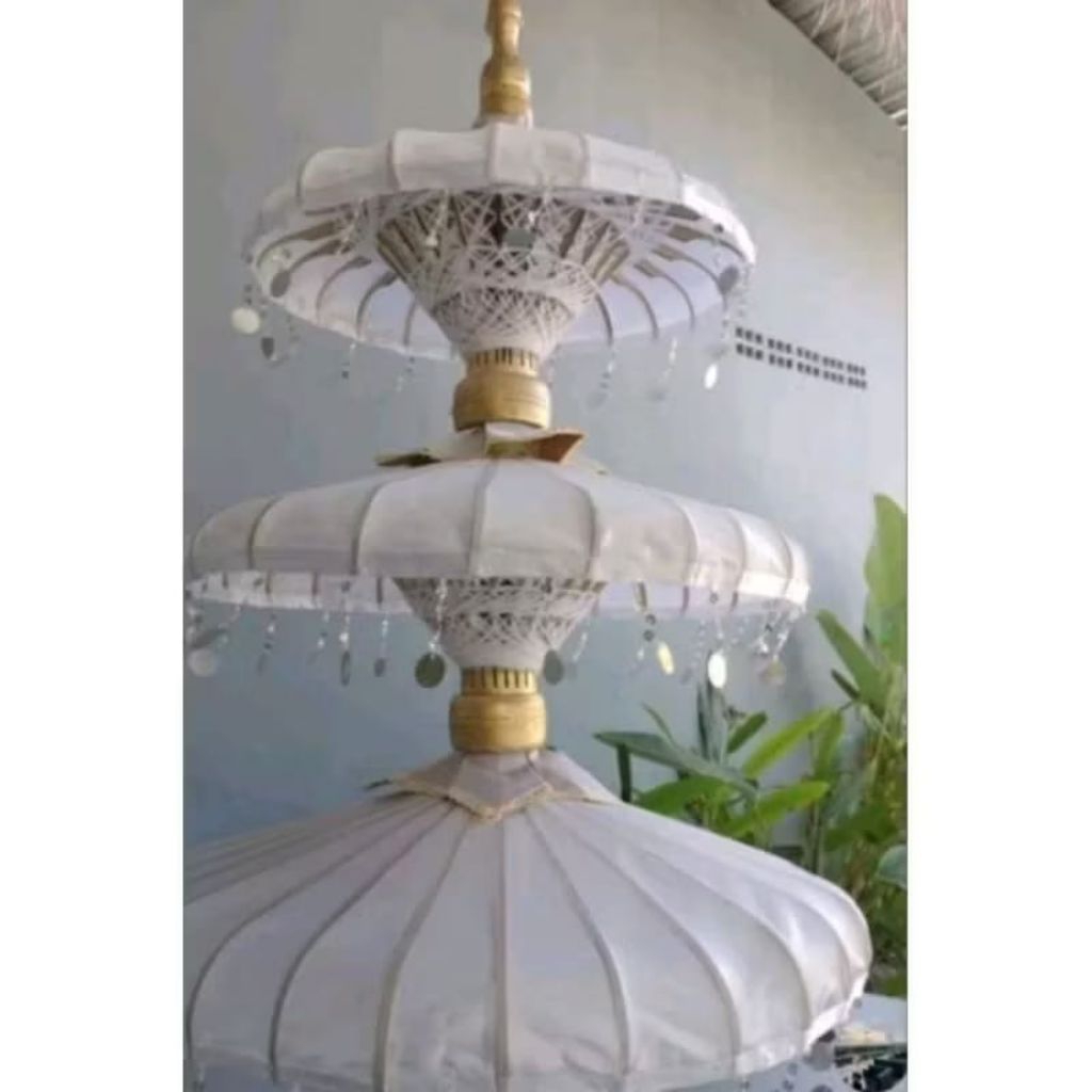 payung susun tiga / payung dekorasi / payung hias / payung keraton / payung songsong