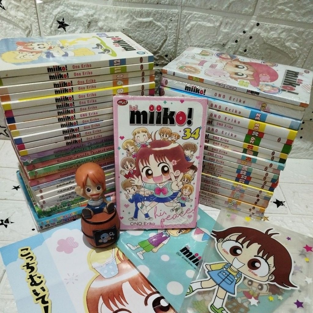 Komik Hai, Miiko 1-35 Miiko (super komplit) Namaku Miiko 1-4, KCT 1-7, Miiko Zaman Edo, Miiko Fan Bo
