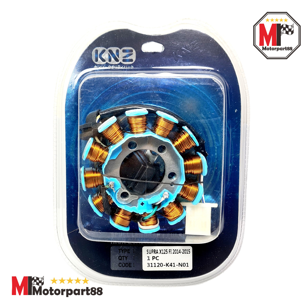 SPOOL SPUL KOMPLIT STATOR COMP ASSY + PULSER SUPRA X 125 FI INJEKSI 2014 - 2015 K41 KNZ