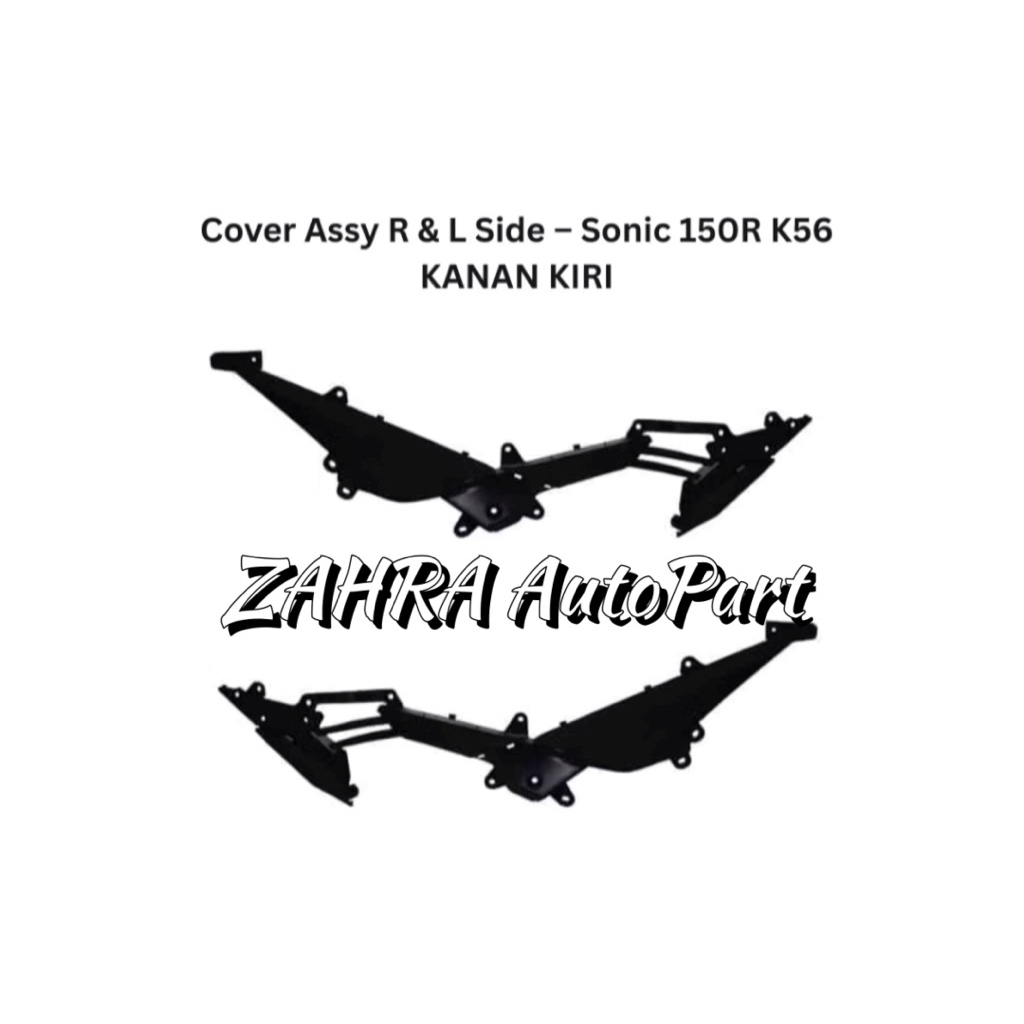 Cover RL Side sambungan body belakang Sonic 150R K56 Original