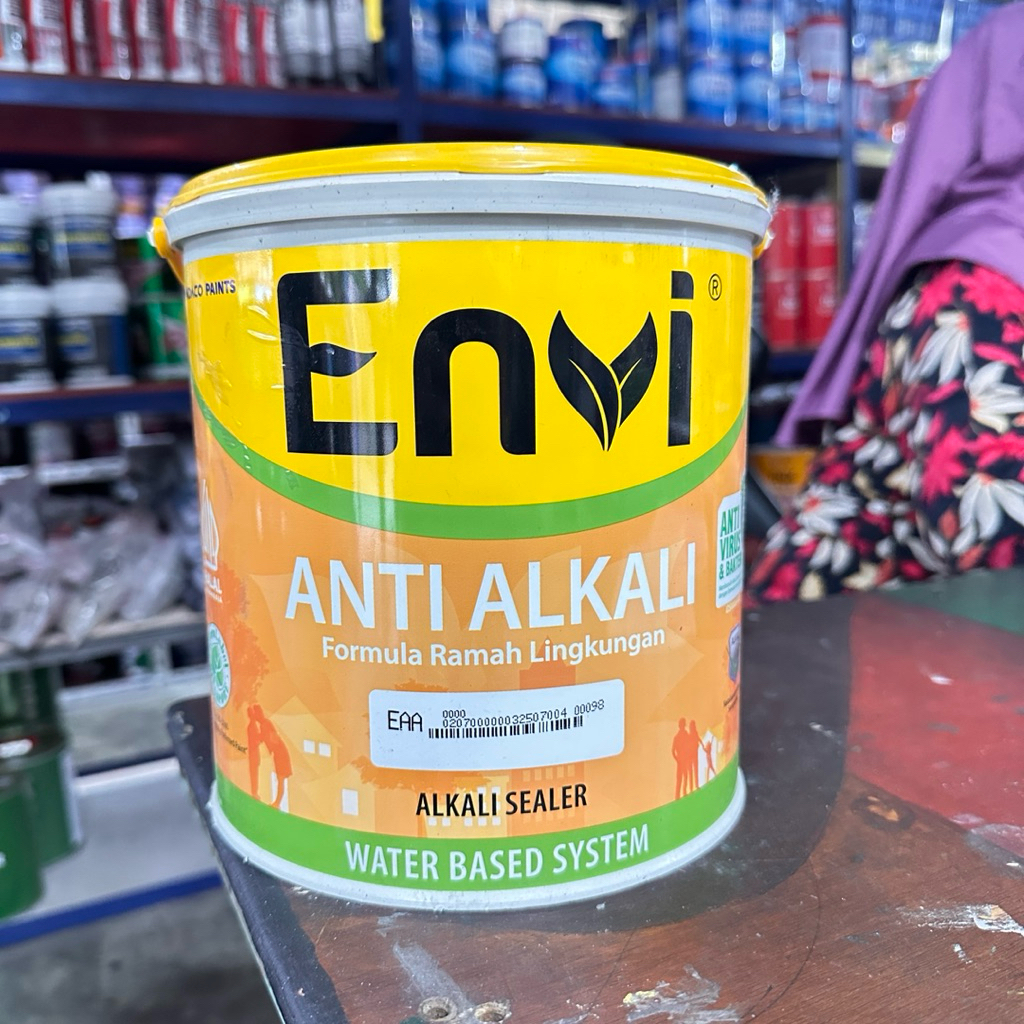 ENVI ANTI ALKALI cat dasar tembok 4kg