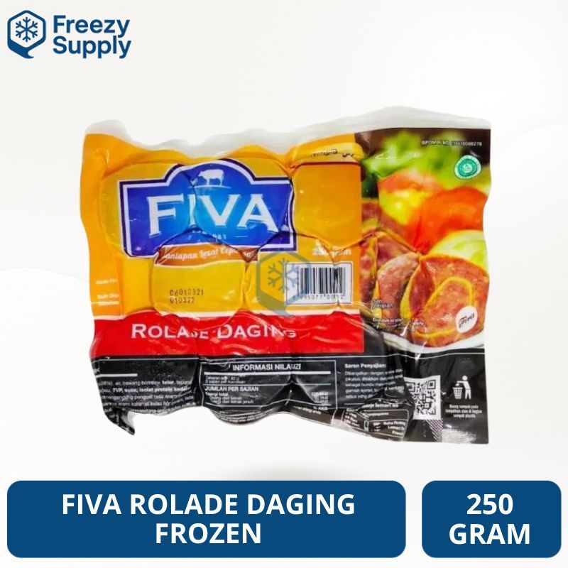 Fiva Rolade Sapi 250 Gram Frozen