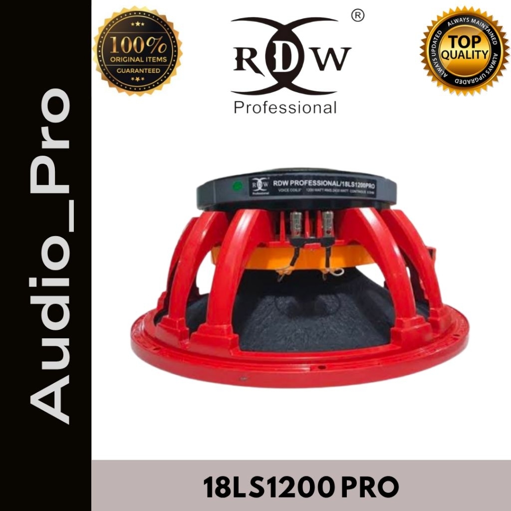 Speaker Komponen RDW 18LS1200 PRO | RDW 18 LS 1200PRO | Speaker Component RDW 18LS1200 Pro