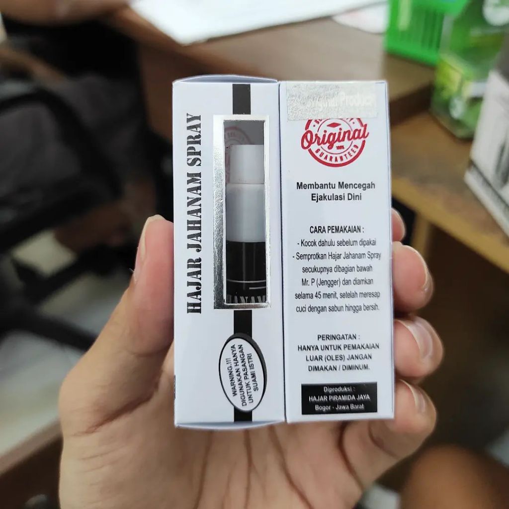 BISA COD HAJAR JAHANAM - HAJAR JAHANAM SPRAY ORIGINAL