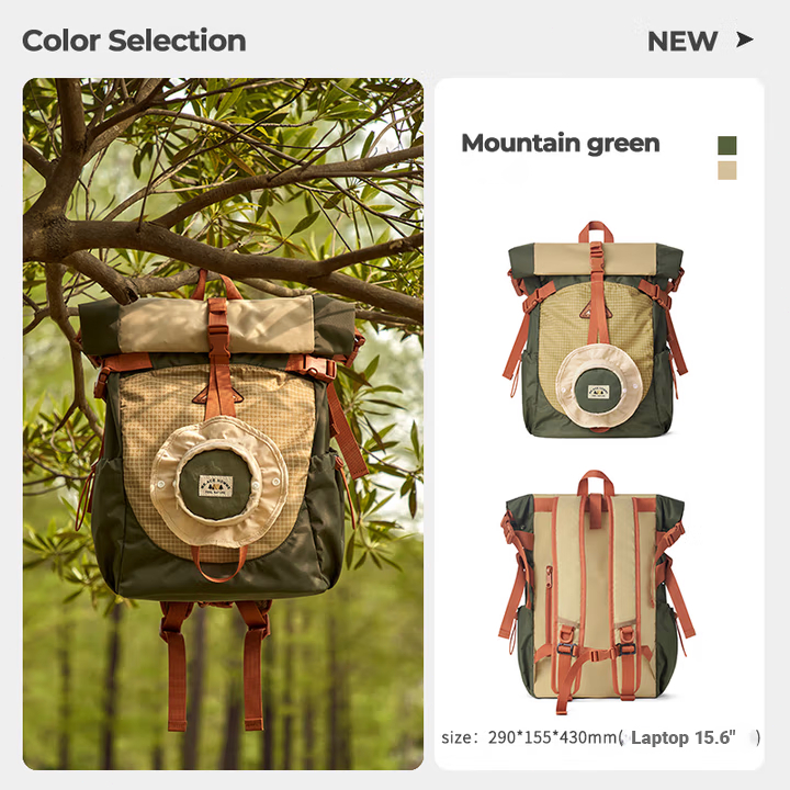 Ransel Mendaki Ransel Mendaki Gunung Travel Ringan Tas Olahraga Tahan Air Modis Aksesori Mendaki