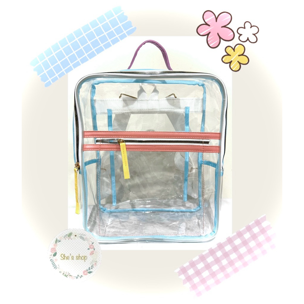 Tas ransel mika premium Jumbo / tas ransel new normal / tas ransel Jumbo pvc / tas ransel keren / ta