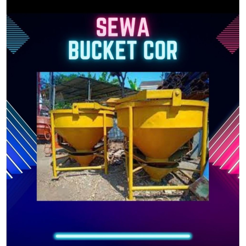 Sewa Bucket Cor 1000 L Seluruh Indonesia