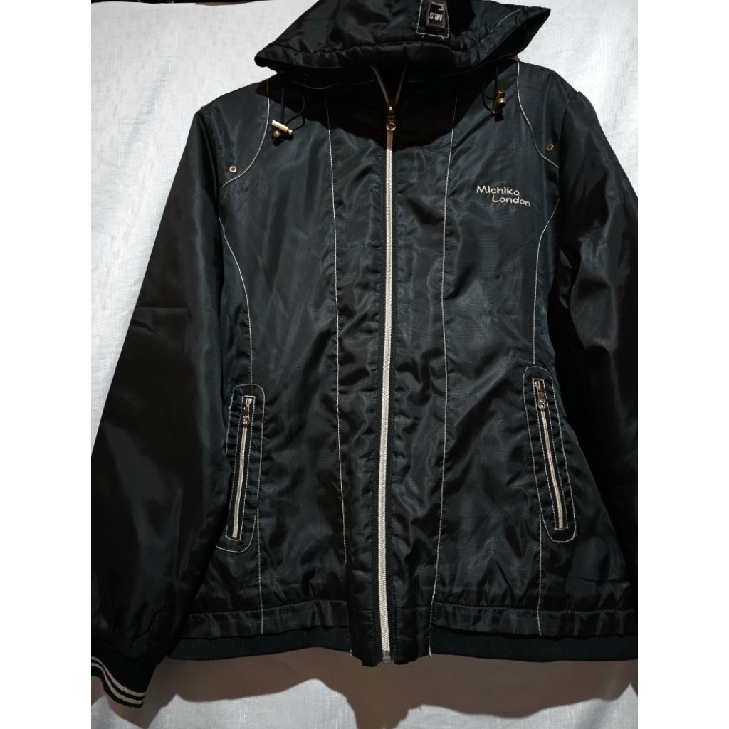 Jackett Hoodie Hitam Pl