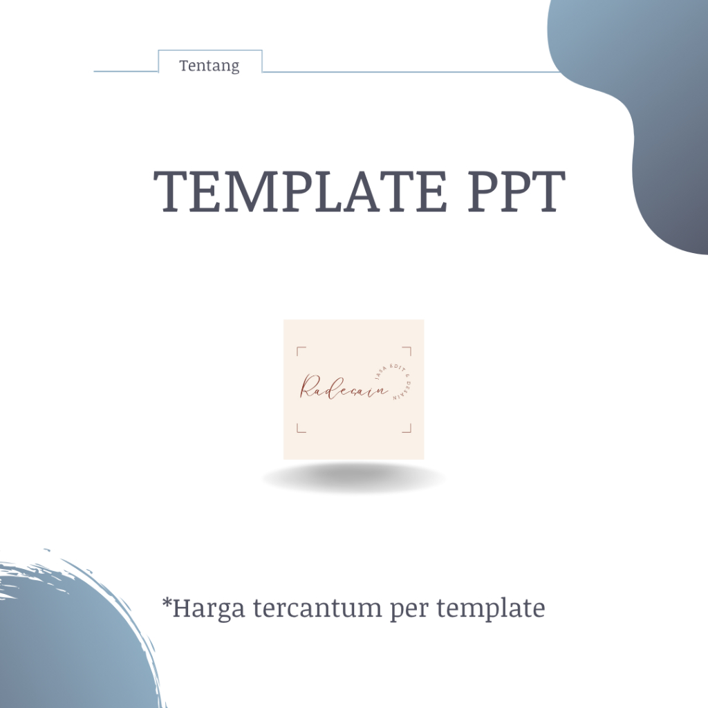 Template PPT Presentasi Aesthetic