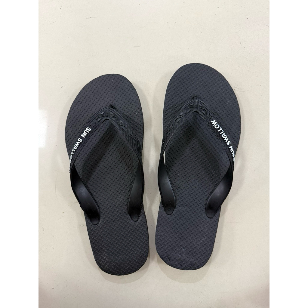 Sendal SUN SWALLOW hitam polos