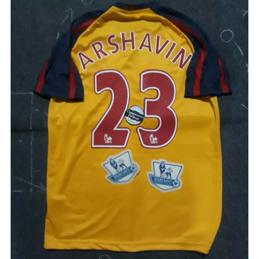 BAJU jERSEY ARSENAL RETRO 2008 2009 2010 2007 08 09 10 07 AWAY Blokecore Skena