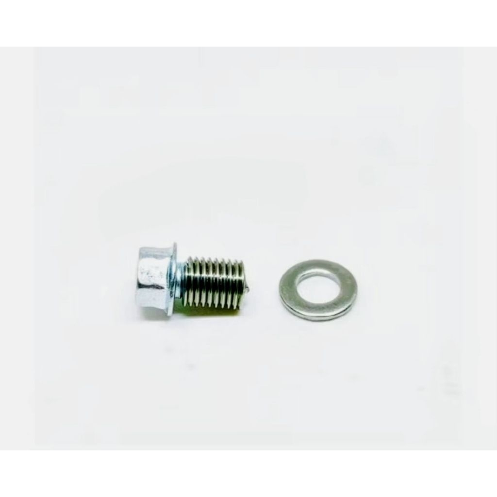 paket recoil set baut kunci 10 set ring alumunium ( recoil M6x1.0 + baut 10 kunci 8