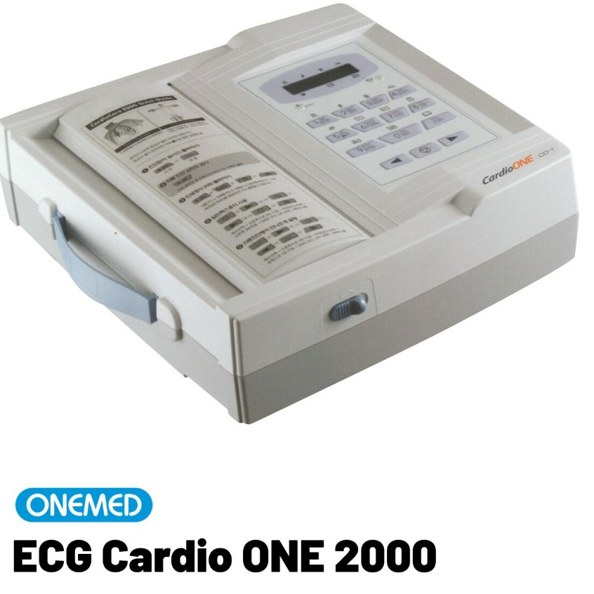 ECG Cardio ONE 2000 Onemed 12 Chanel - EKG 12 Chanel