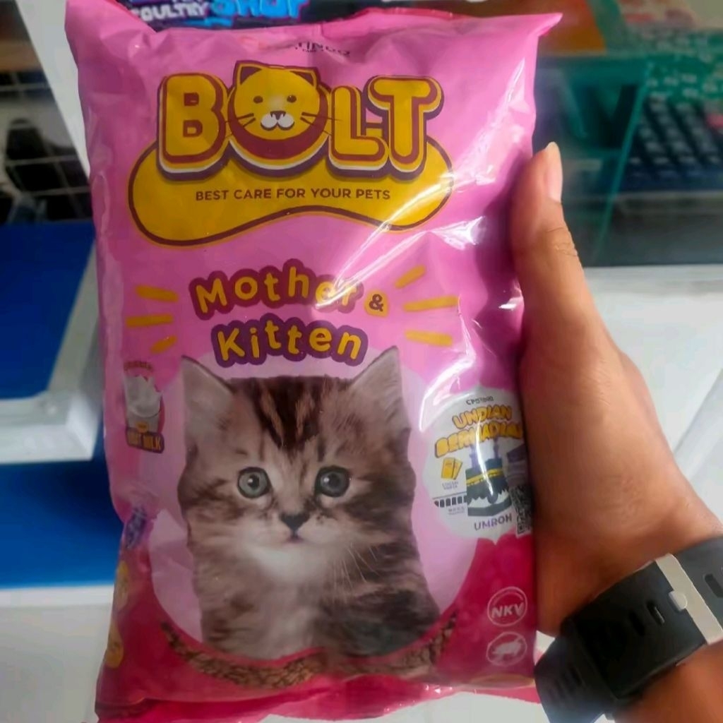 Pakan kucing bolt kitten
