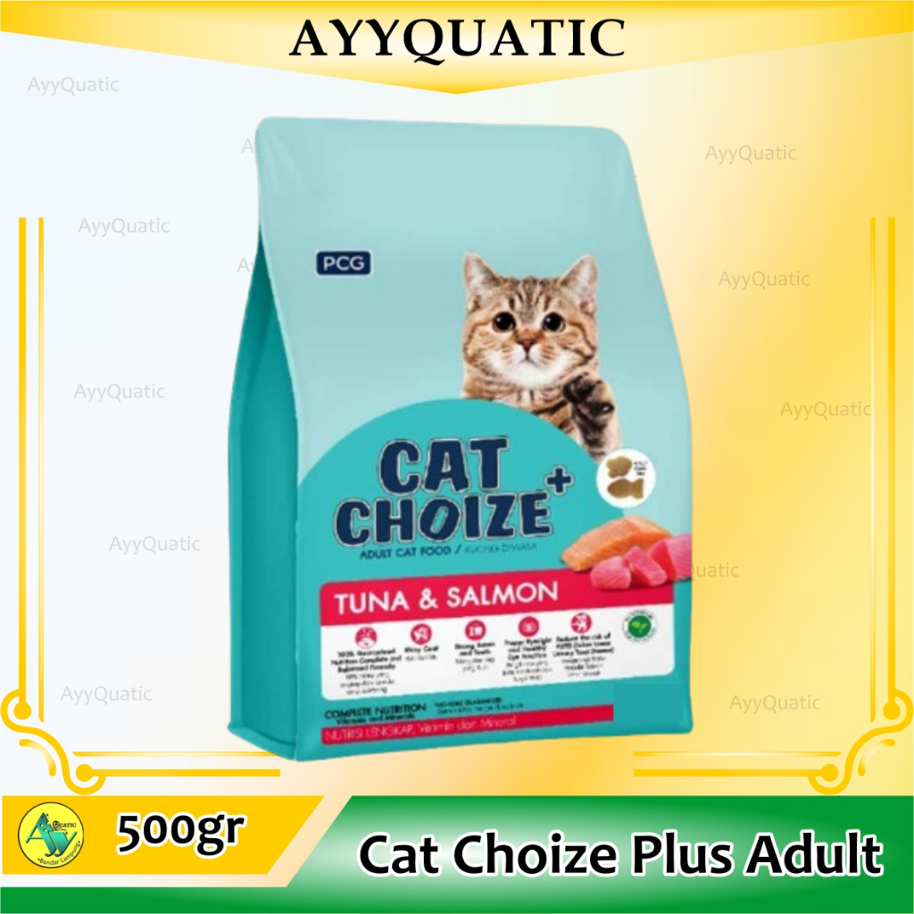 500gr | Cat Choize Plus Adult | Cat Choize+ Adult