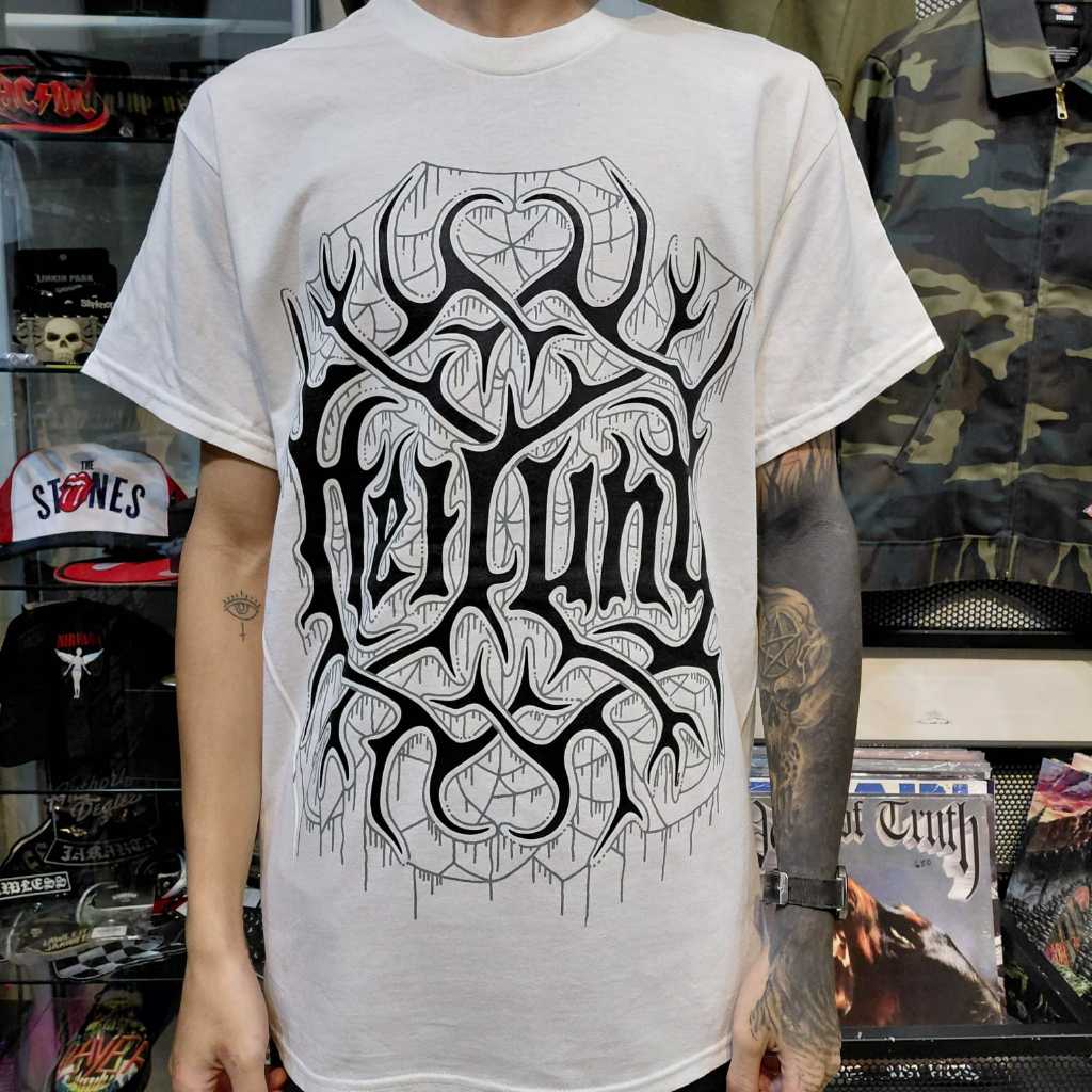 T Shirt Band Official HEILUNG - REMEMBER (WHITE) Original