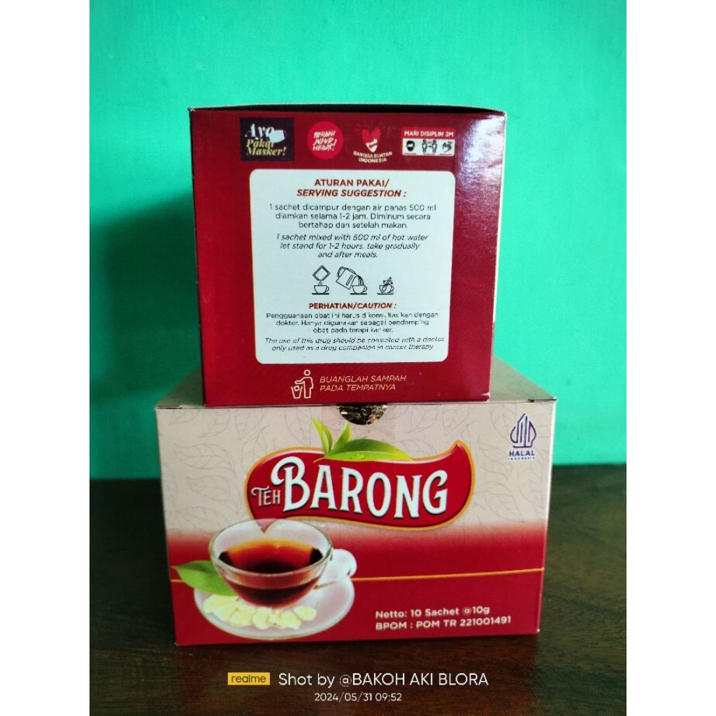 Teh Barong BayuDiningrat BSM Original